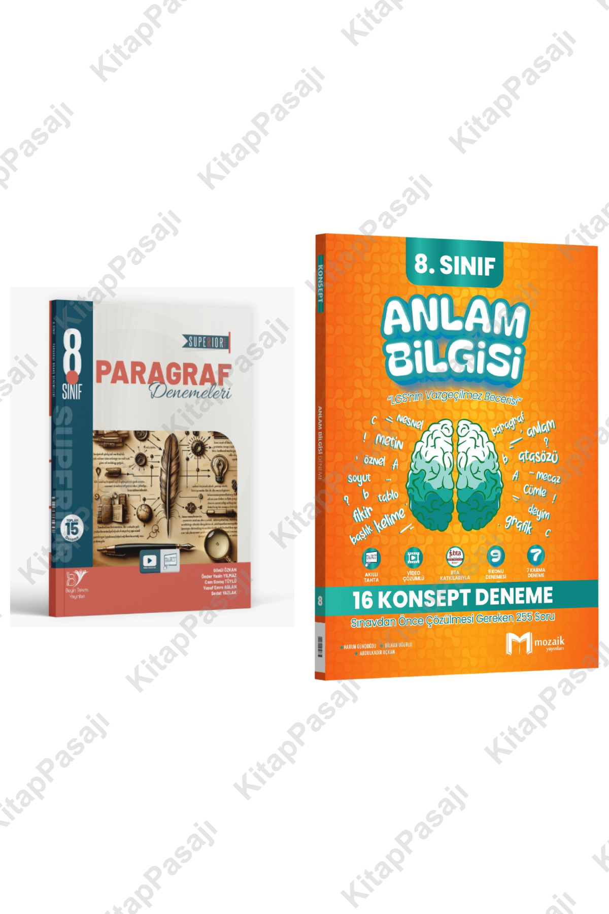 ダイアモンドライトボディ伝授✨テキストブック送付 Mozaik Yayınları ve Beyin Takımı Superior 8. Sınıf LGS Anlam