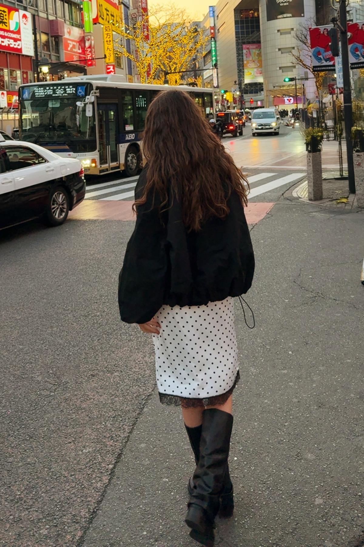 Bershka  Saten midi etek - Görsel 2