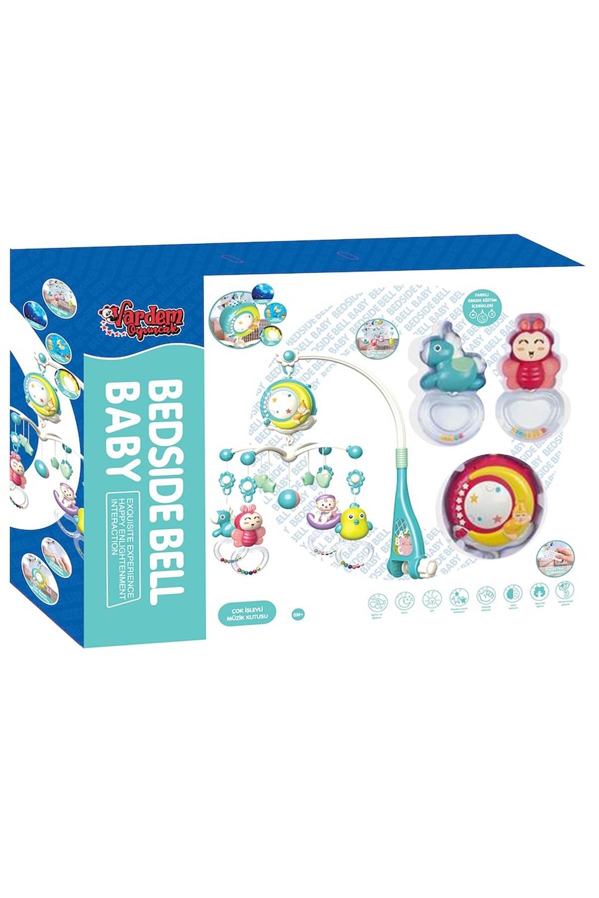 Vardem ışıklı müzikli Kumandalı Bebek Donencesı - Standart fotoğrafı 3 (önizleme)