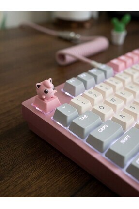 Babi Collection Figürlü Keycaps Klavye Tuşu Gamer Aksesuar Oyuncu Klavyesi Me...