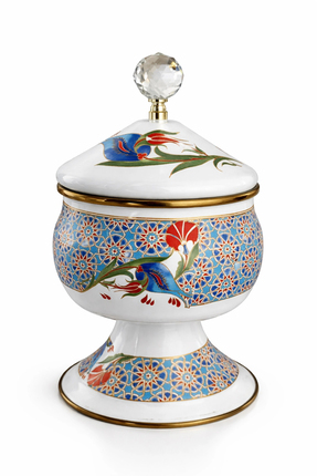 PR HOME Mihrimah Emaye Ayaklı Şekerlik