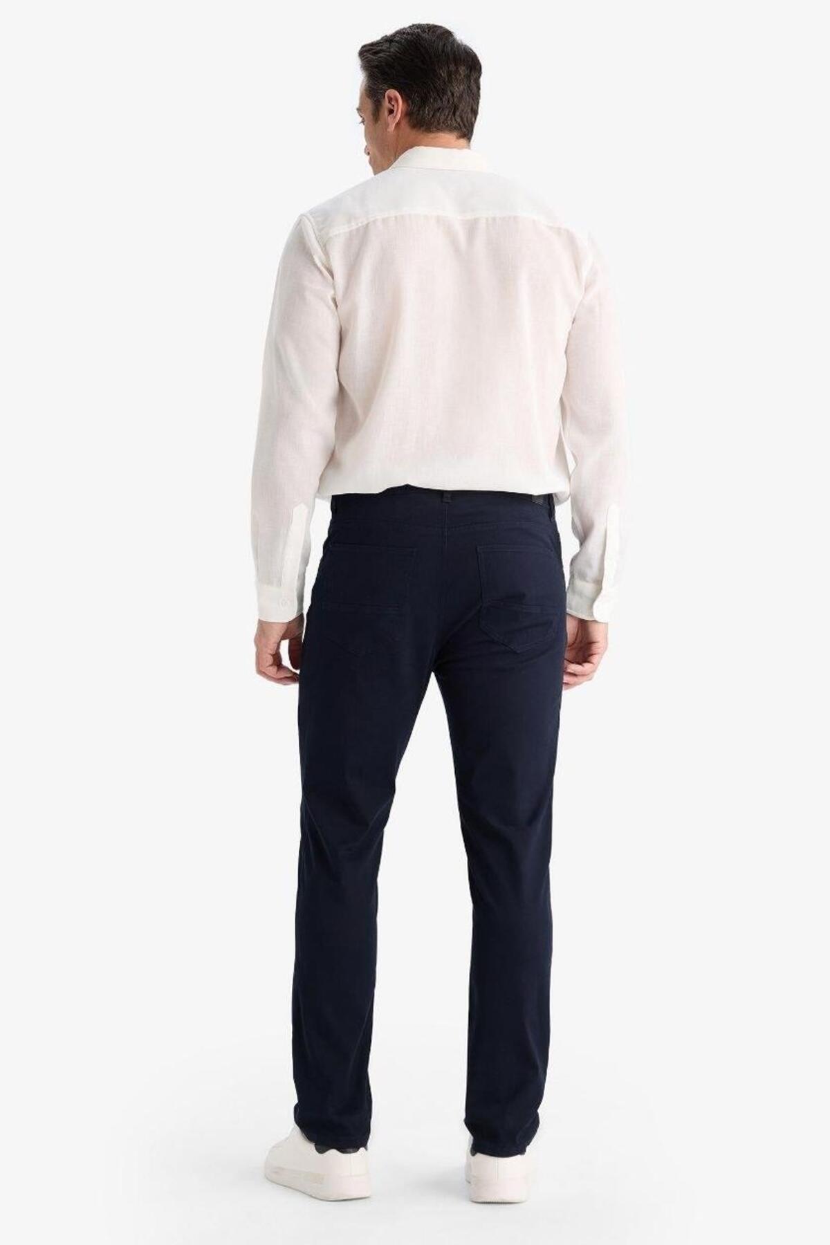 Defacto  Dar Kesim Pantolon B2089AX25AU - Görsel 6