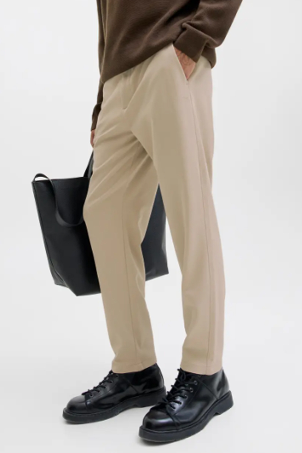 شلوار مردانه بژ JPSTACE NEO JOGGER جک اند جونز شلوار Jack & Jones