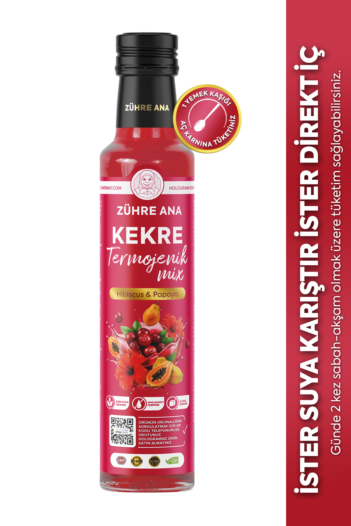 Zühre Ana Kekre Termojenik Mix 250 Ml
