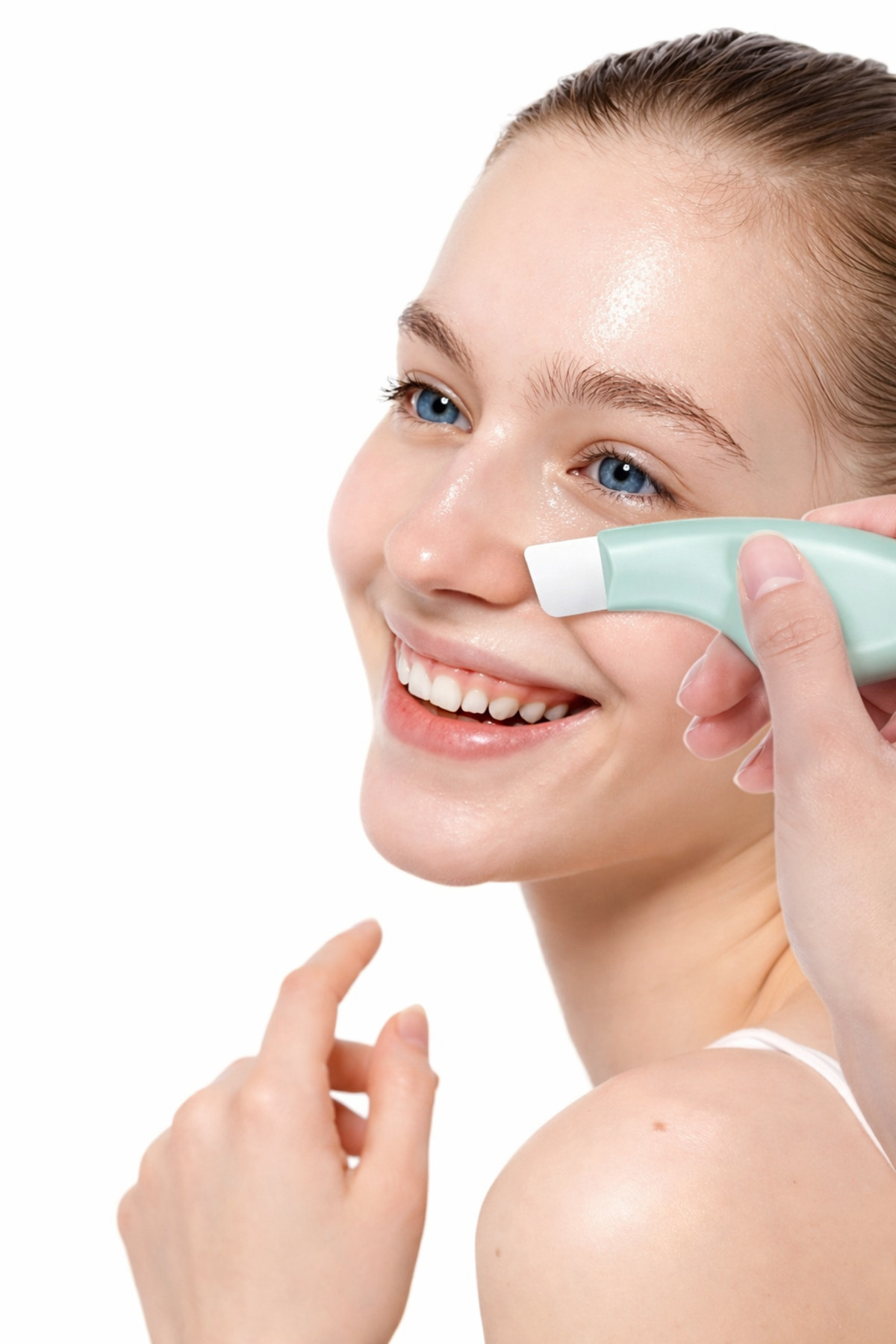 کاردک پوستی، ابزار دستی و قابل حمل برای از بین بردن جوش‌های سرسیاه جهت تمیز کردن و سفت کردن منافذ — کاردک پوستی ولیسا — تصویر 2 از 3