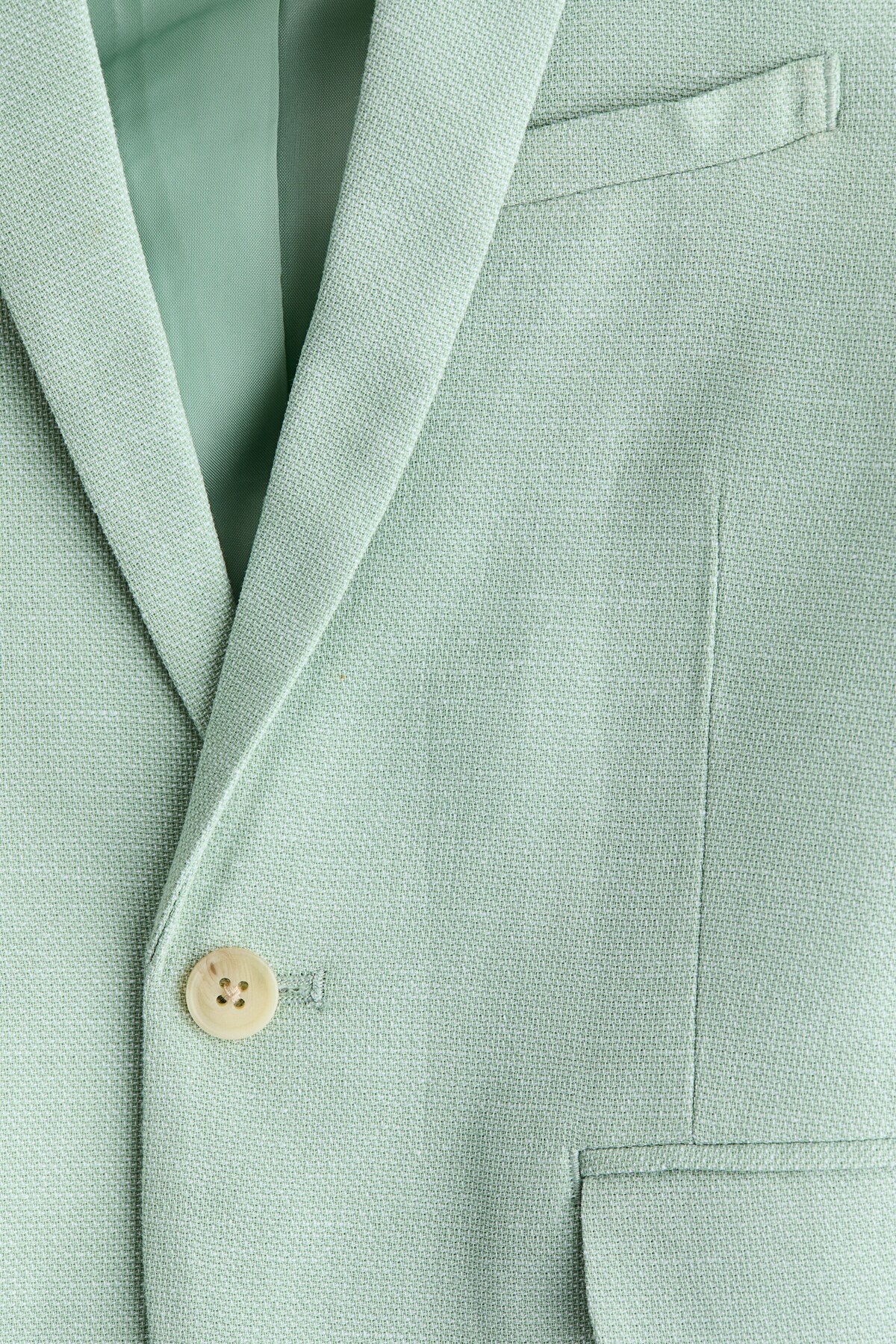 H&M Önü Tek Sıra Düğmeli Ceket fotoğrafı 7 (önizleme)