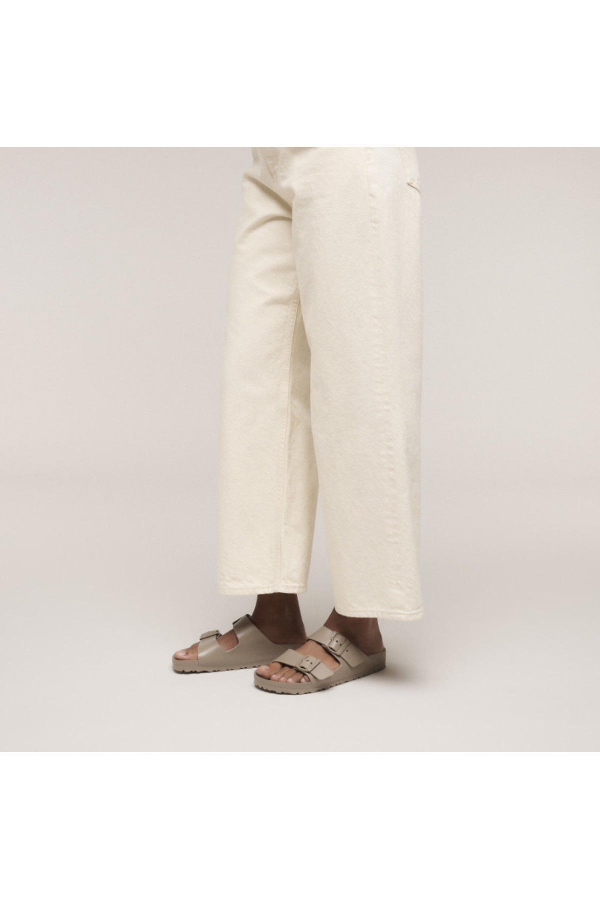 Birkenstock ARIZONA EVA SUYA DAYANIKLI SÜTLÜ KAHVE ÇİFT BANTLI KADIN TERLİK 1030466 1030466 görsel 6