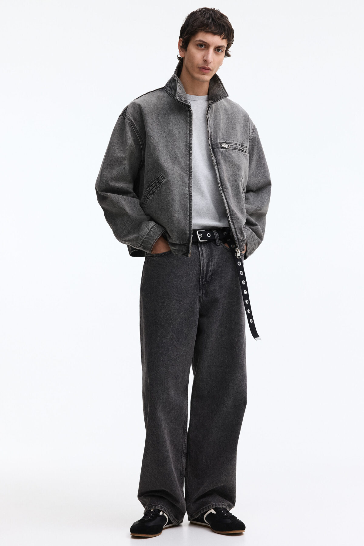 شلوار جین گشاد اچ اند ام شلوار جین H&M