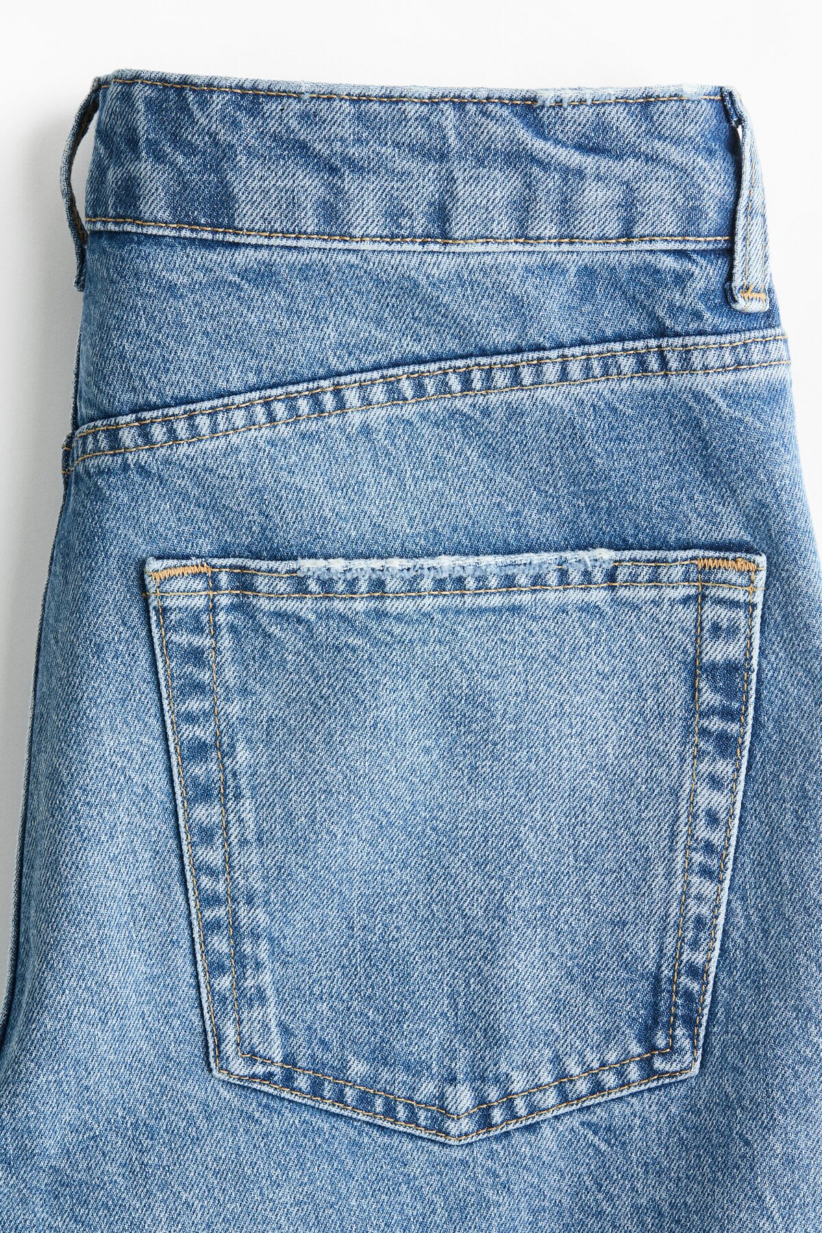 H&M Mom High Waist Ankle Jeans görsel 8
