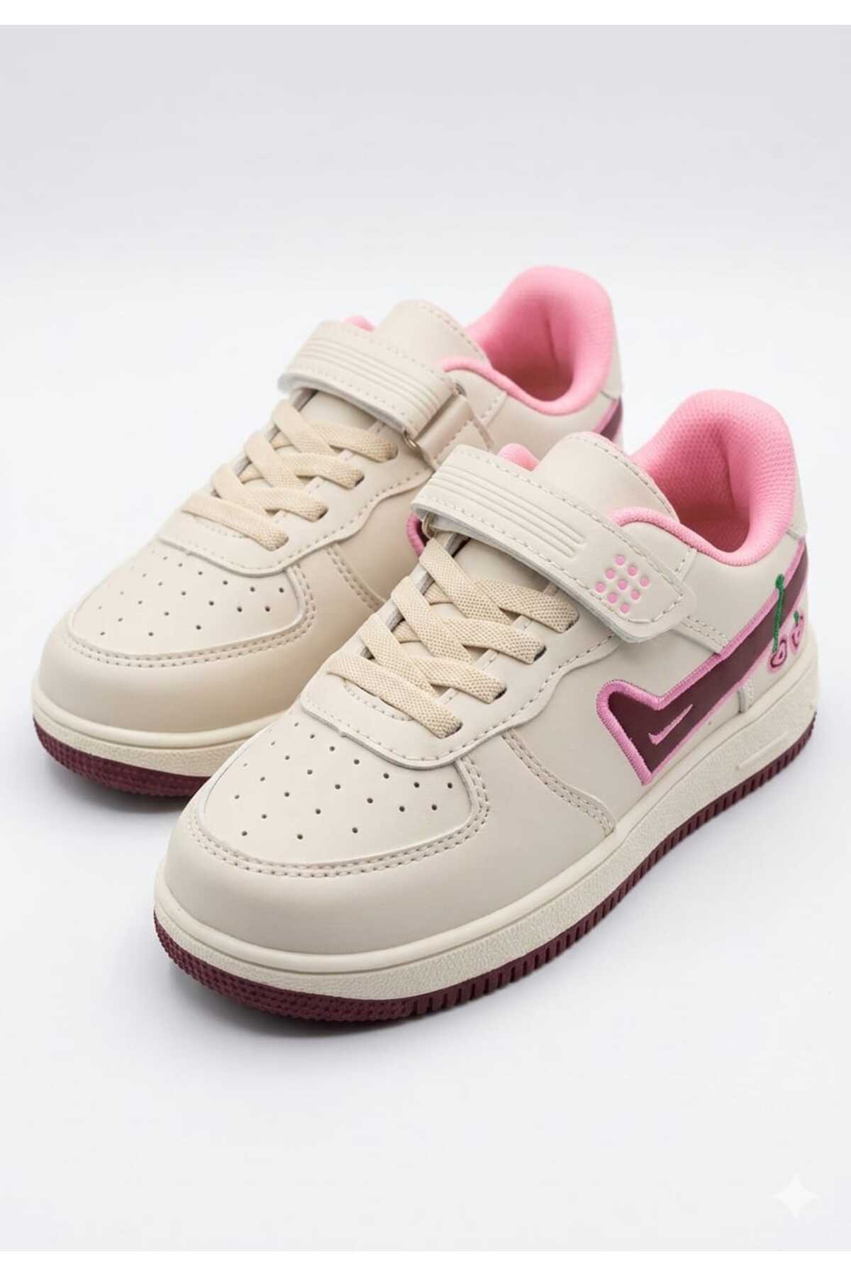 McDark Bej Bordo Bej Sneaker Ayakkabı fotoğrafı 5 (önizleme)