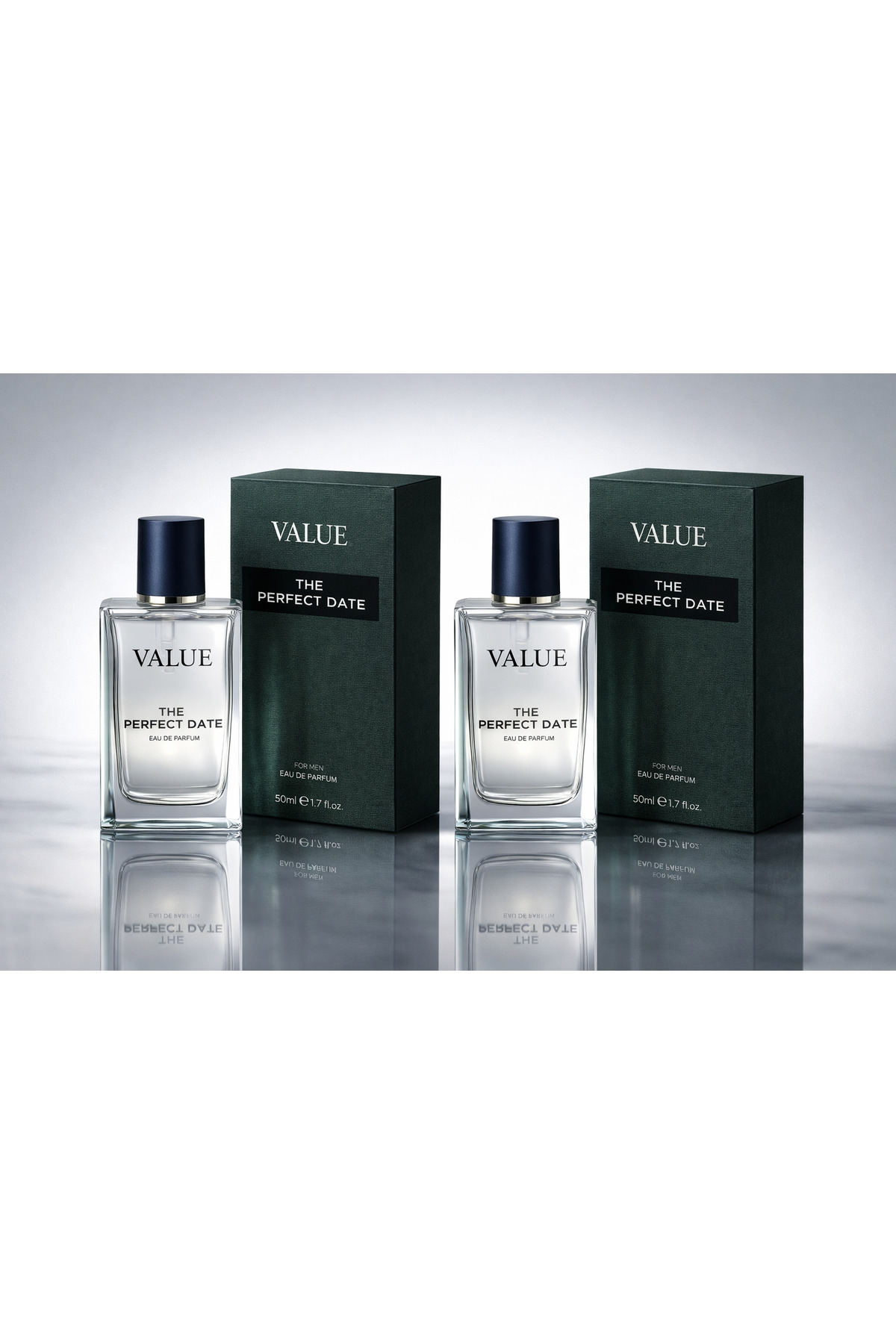 VALUE The Perfect Date Erkek Parfüm 50 ml EDP – 2’li Set — prfm5