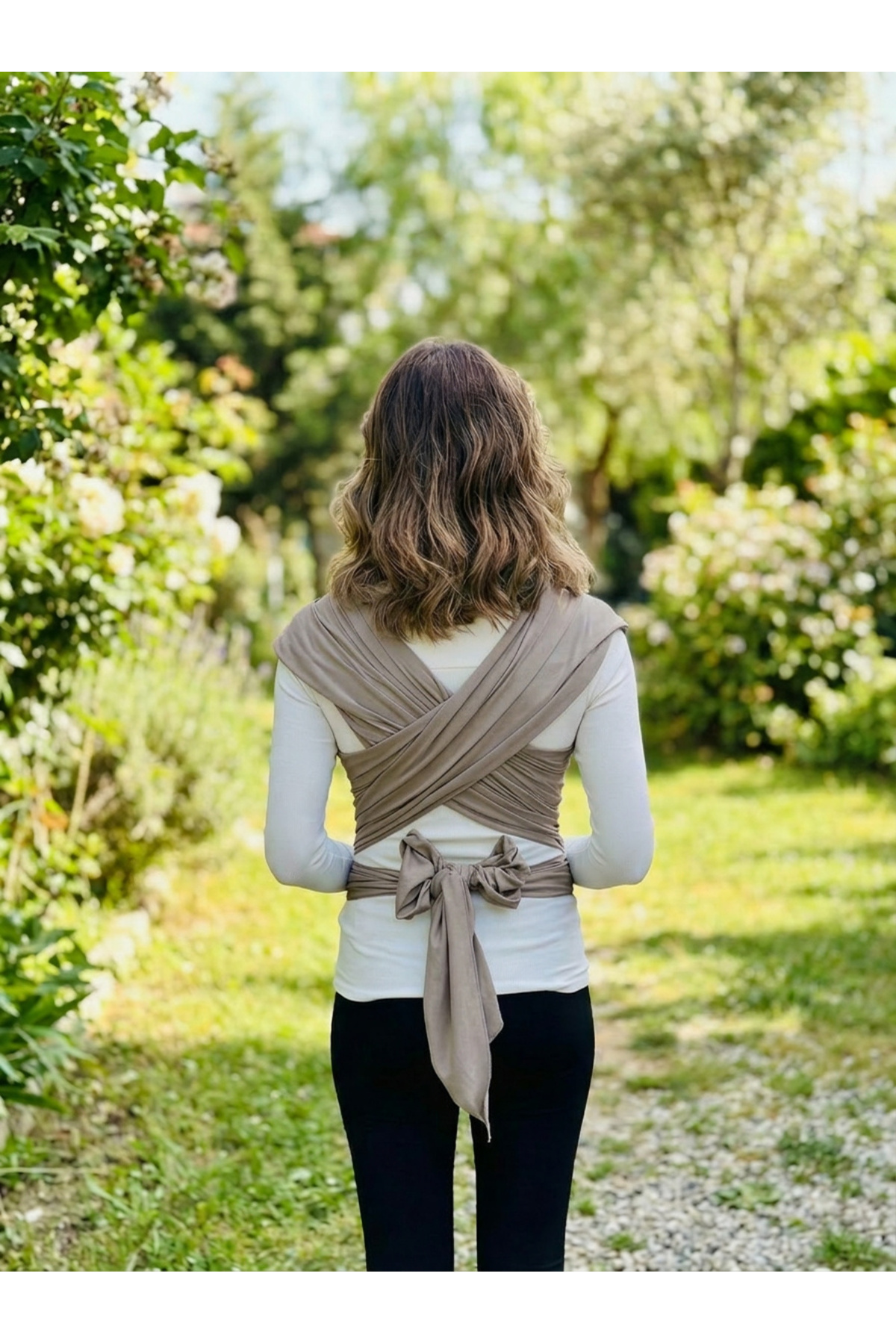 kubbe Yeni Nesil Ergonomik Bebek Taşıma Şalı - Ön Cepli Taşıma Torbalı Esnek Sling - İnce Ve Hafif fotoğrafı 3 (önizleme)