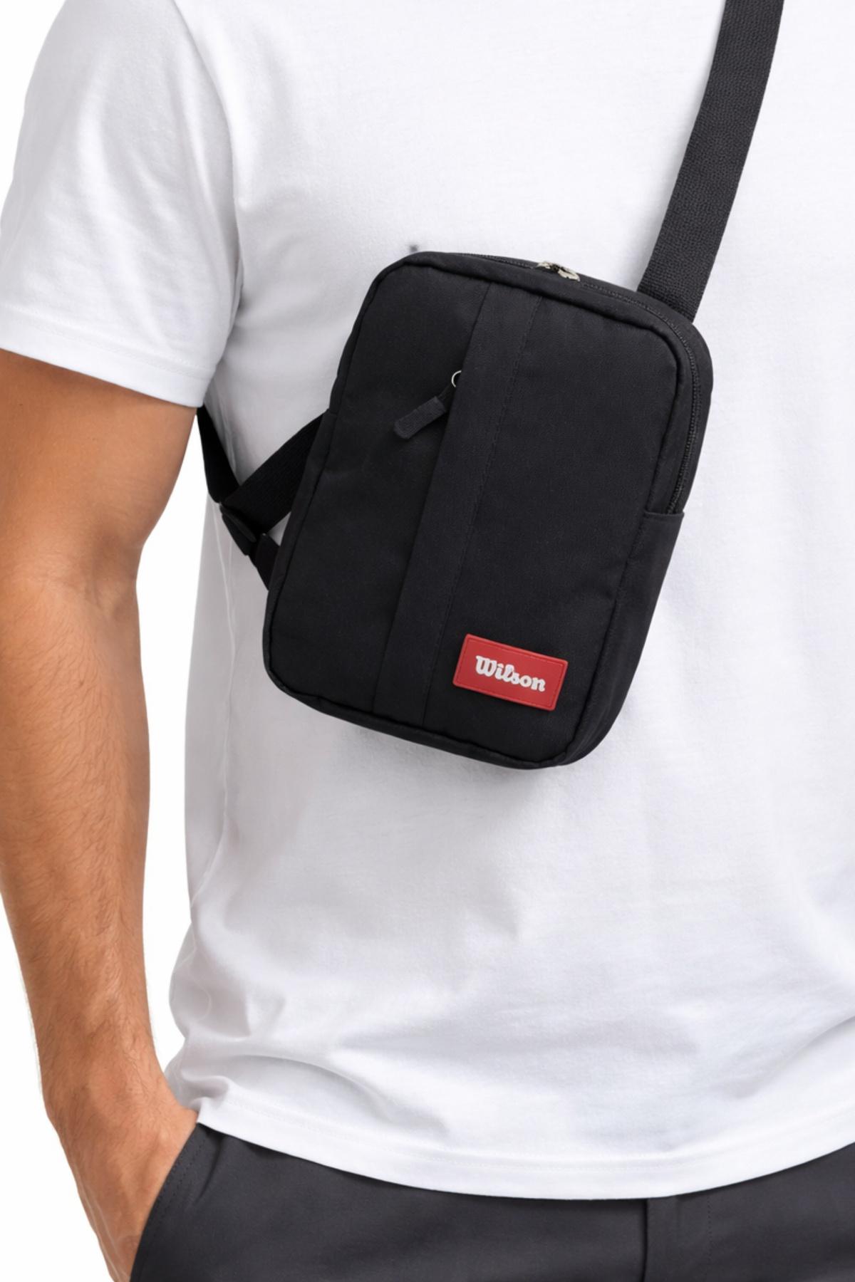 Wilson Unisex Bel Göğüs ve Omuz Çantası Crossbody Sling Body Bag görsel 3