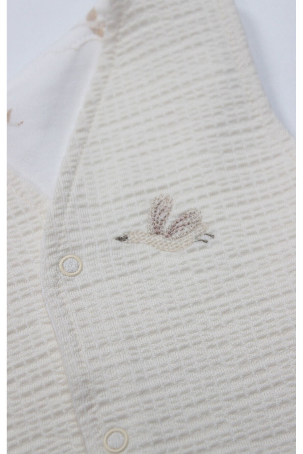 Bistyle Yelek Çift Taraflı Love You Smile 18115 Ekru fotoğrafı 2 (önizleme)