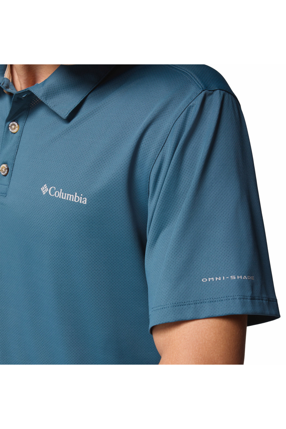 Columbia Tech Trail Utility Erkek Kısa Kollu Polo T-Shirt görsel 5