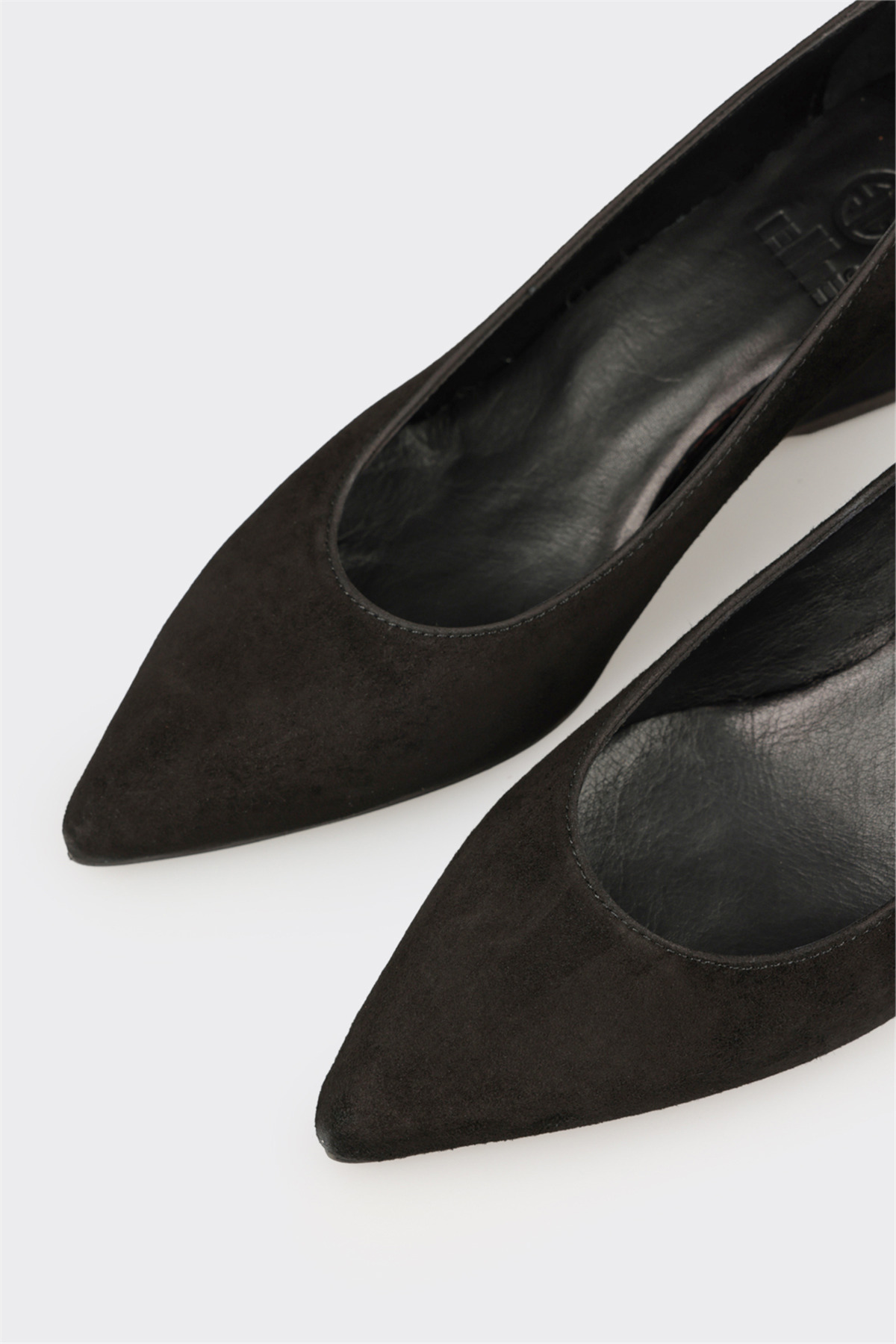 Elle Shoes Siyah Deri Kadın Ayakkabı görsel 4
