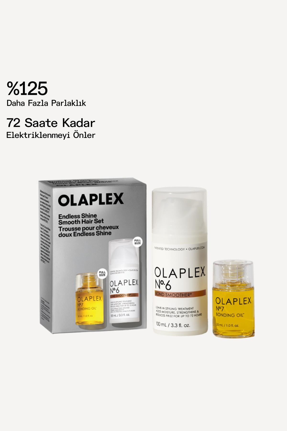 Olaplex Endless Shine Smooth Hair Set - Saçları Şekillendirirken