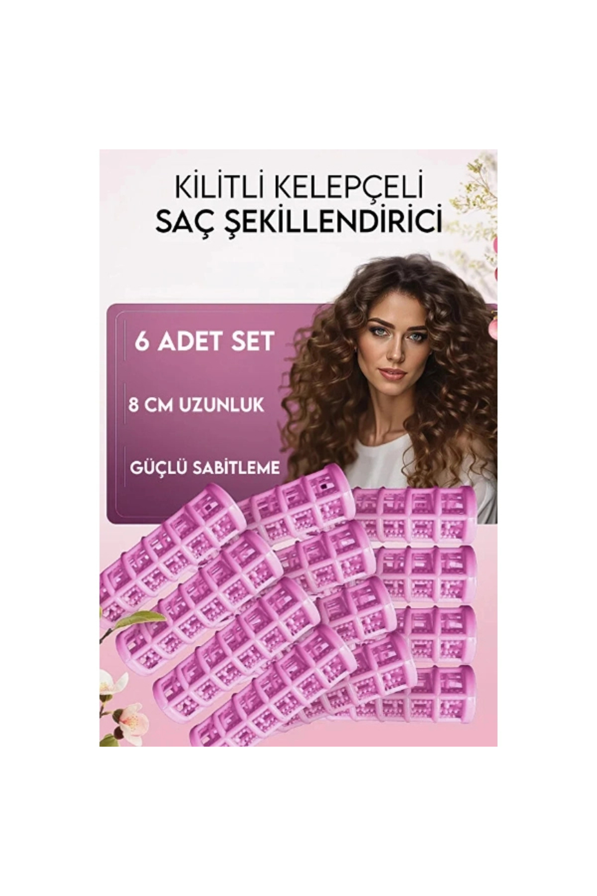 6'lı Bigudi Seti — P8023S5675 — تصویر 5 از 5