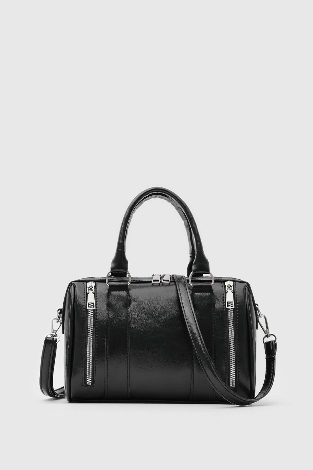 Shule Bags Dolce City El ve Çapraz Çanta Siyah görsel 5