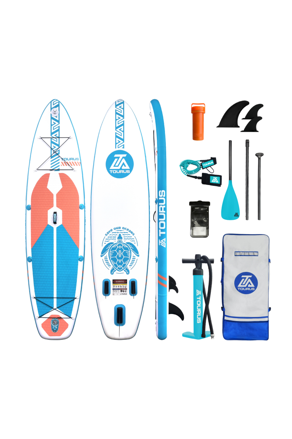 WAKE × Setinn Tour Porch 3P Set tourus TS-SR01 Şişme SUP Board 320x81x15 cm – Stand Up Paddle