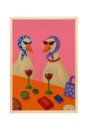 oDuvar Gıybet Saati Ahşap Çerçeveli Tablo