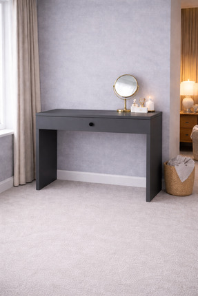 258 MoLife Torvi Makyaj Masası, Çekmeceli Makyaj Masası Bölmeli Çekmece - Ant...