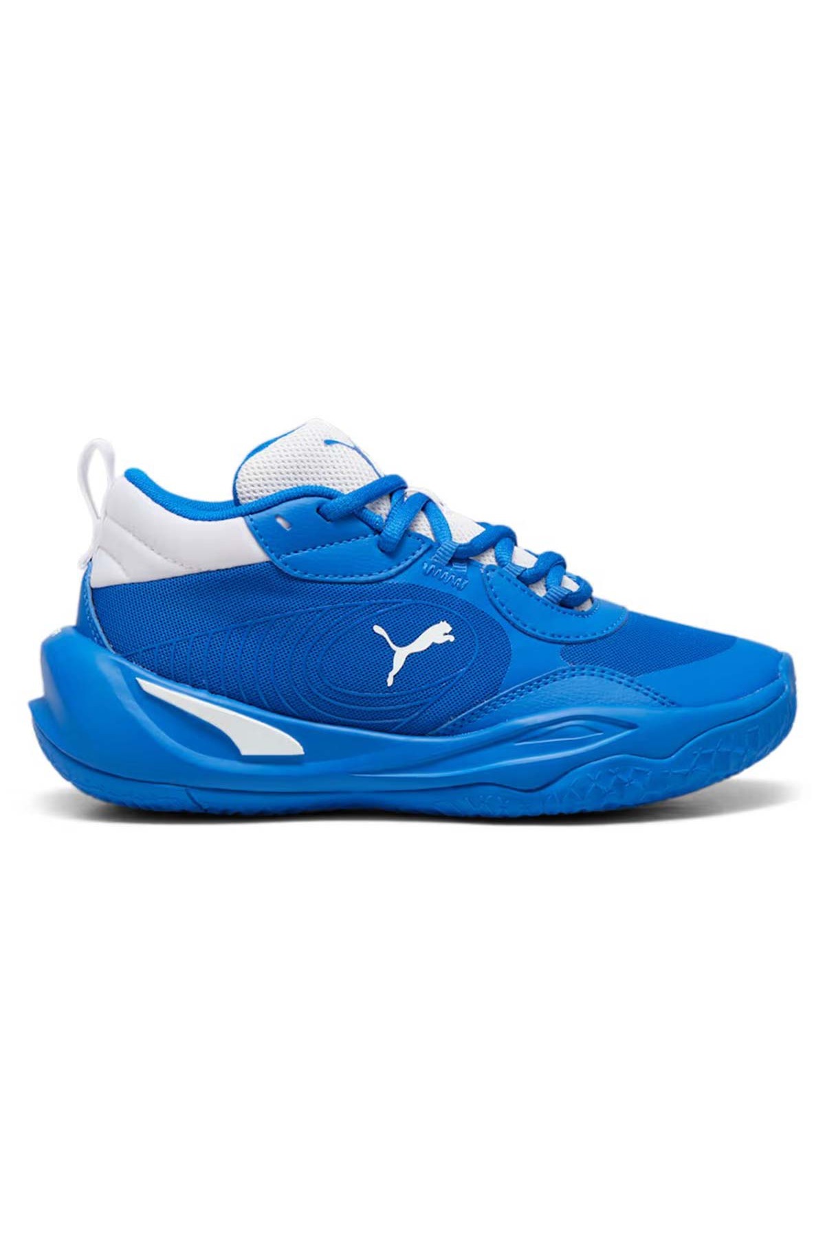 Puma Playmaker Pro Jr Kids Blue Basketball Shoes 31037005