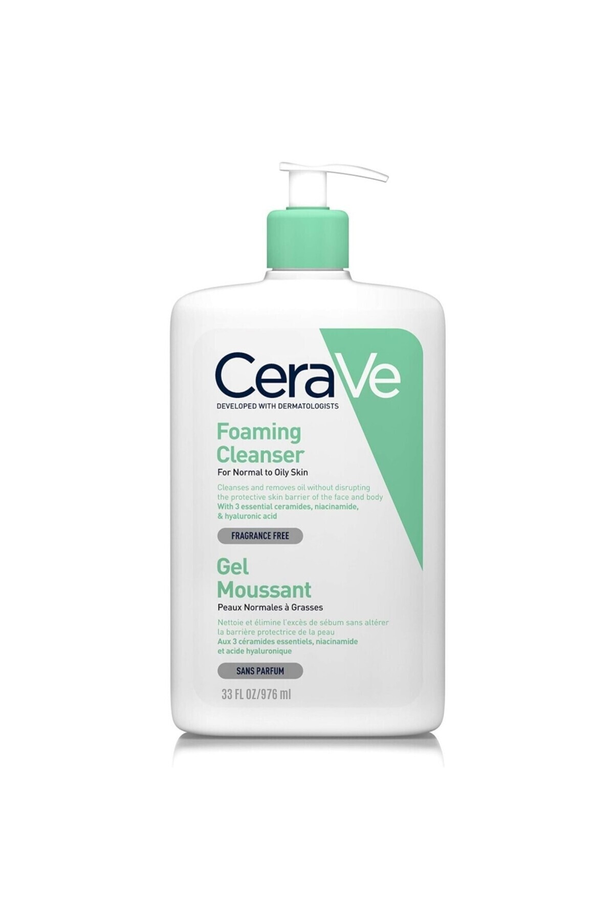 NORMAL VE KARMA CİLTLER İÇİN NİASİNAMİD İÇERİKLİ KÖPÜREN TEMİZLEYİCİ 976 ML — 8690595228846 — تصویر 7 از 7