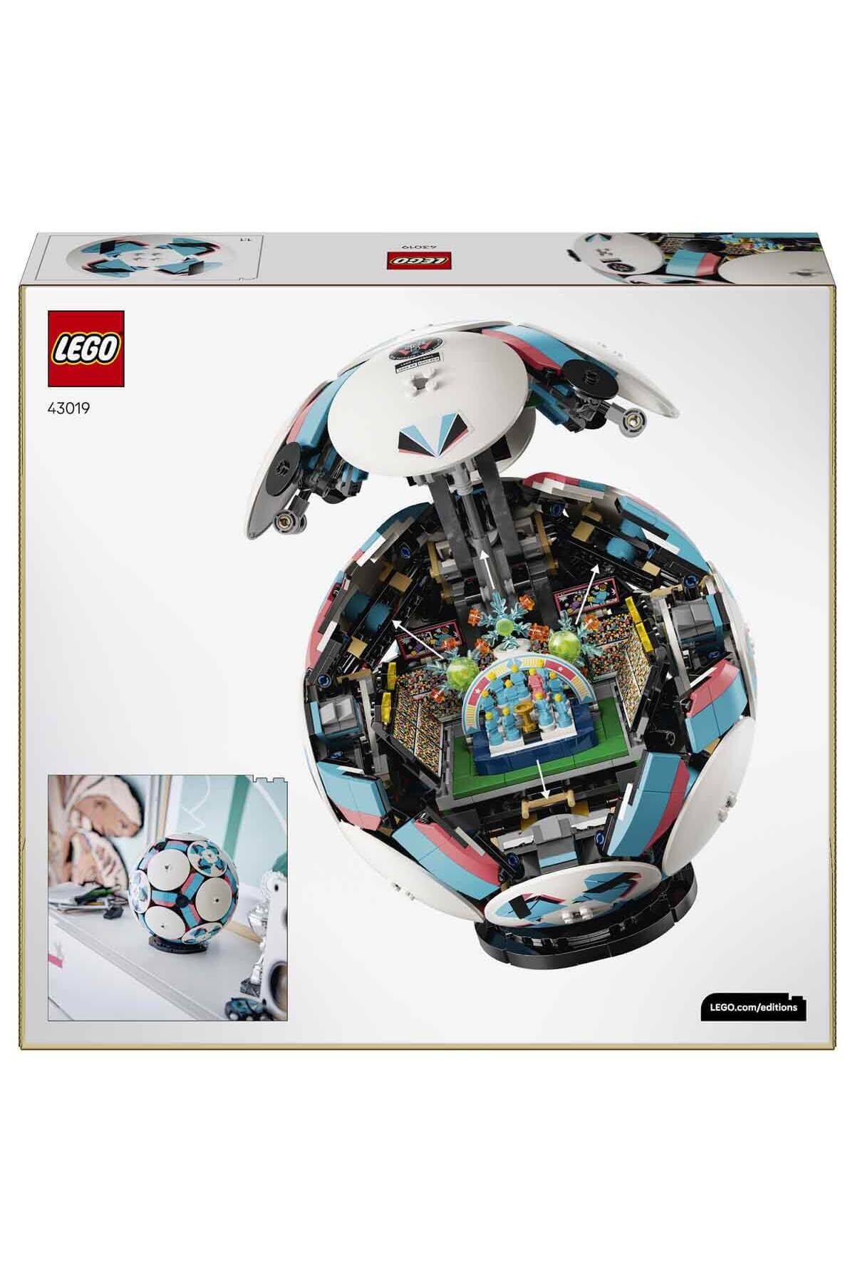 LEGO Editions Futbol Topu 43019 - 10 Yaş ve Üzeri Çocuklar için Yaratıcı Oyuncak Yapım Seti (1498 Pa fotoğrafı 4 (önizleme)