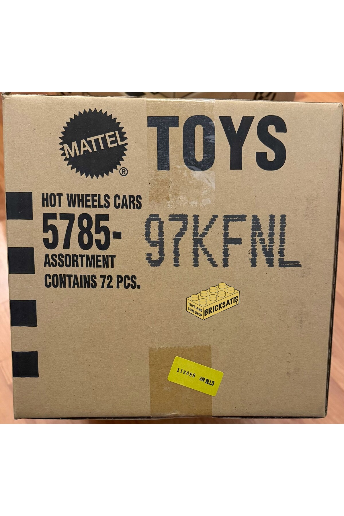 HOT WHEELS Kısa Karton 72'li Kutu F Kolisi 5785-97KFNL - Fiyatı