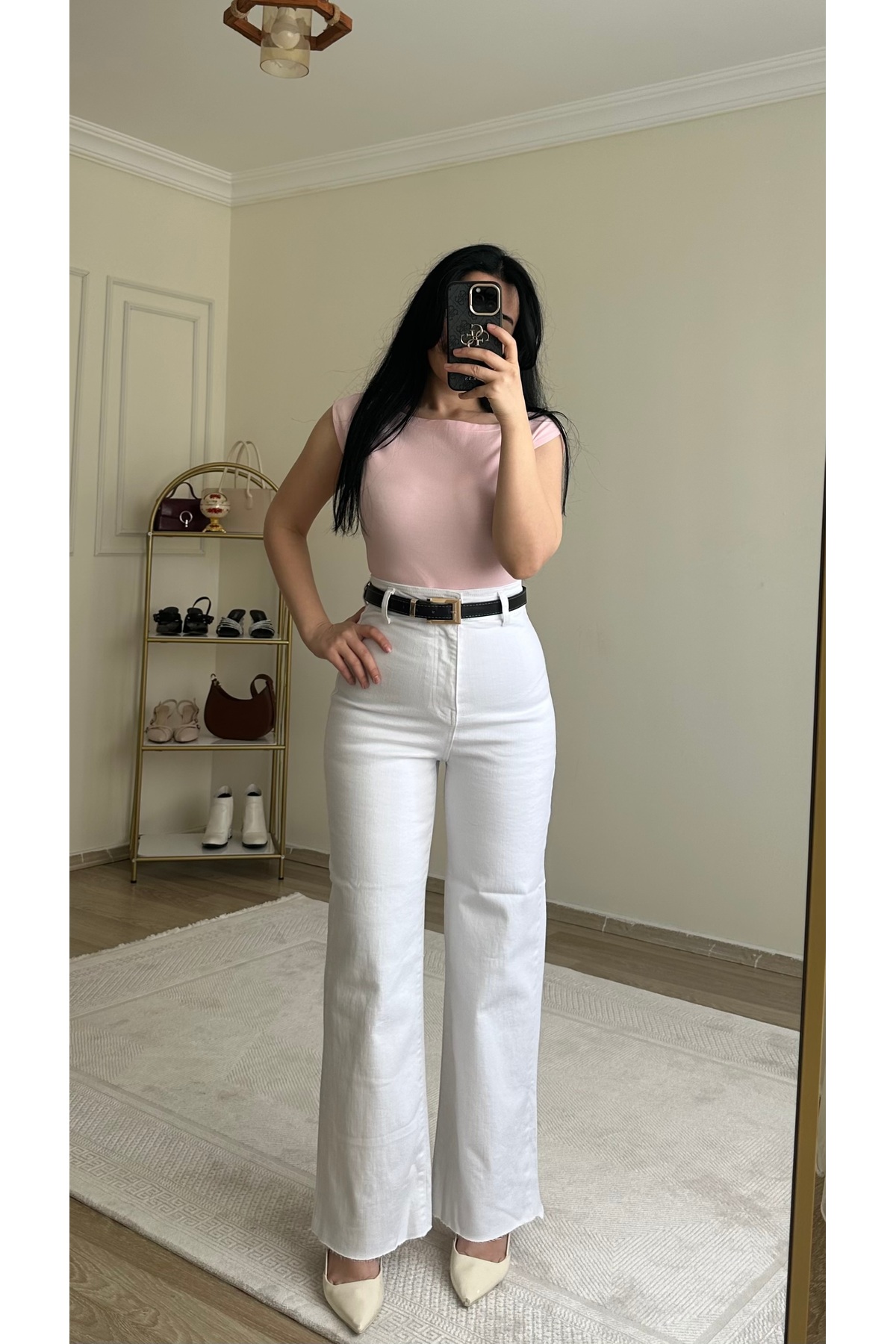 YELZEY BUTİK  Premıum Likralı Yüksek Bel Jean