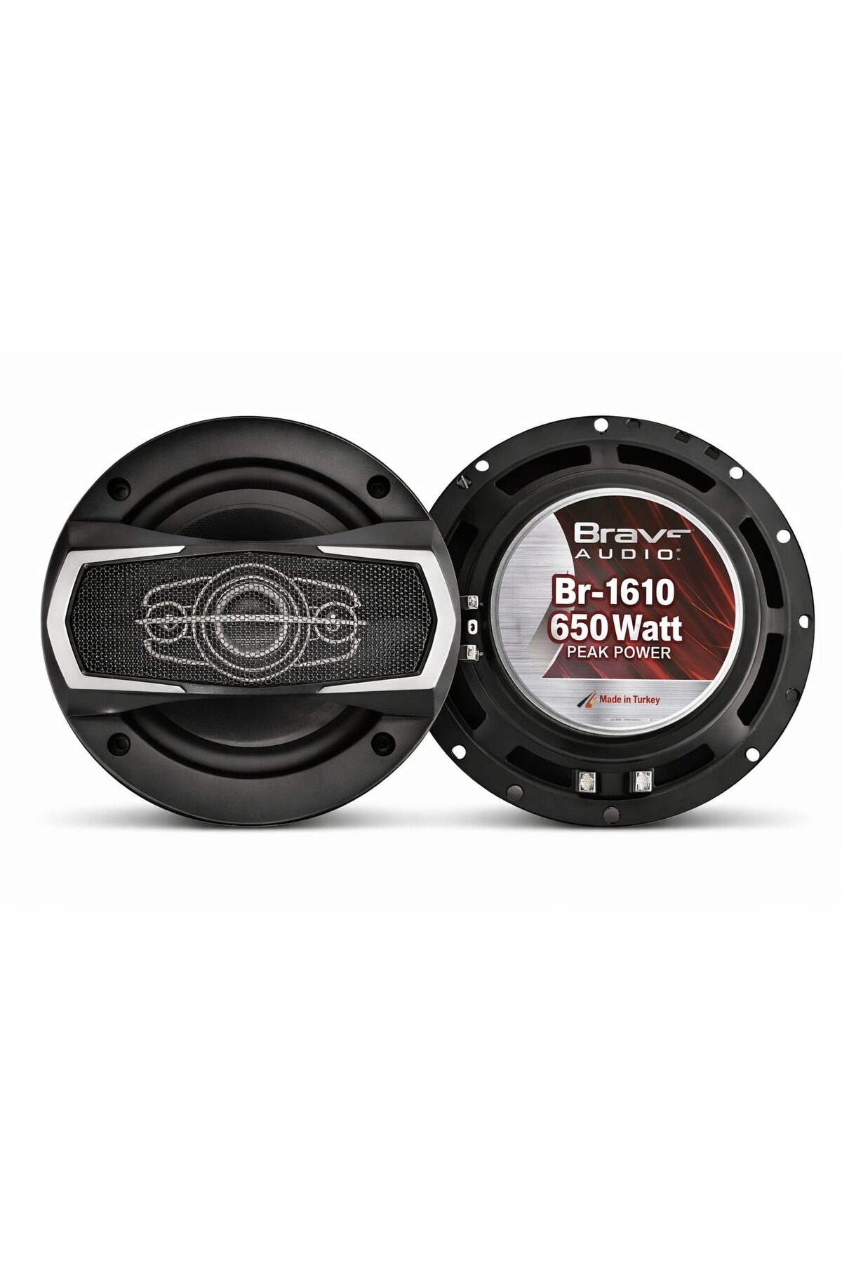 Brave Audio BR‑1610 650W 16 cm 2‑Way Koaksiyel Oto Hoparlör – 2025