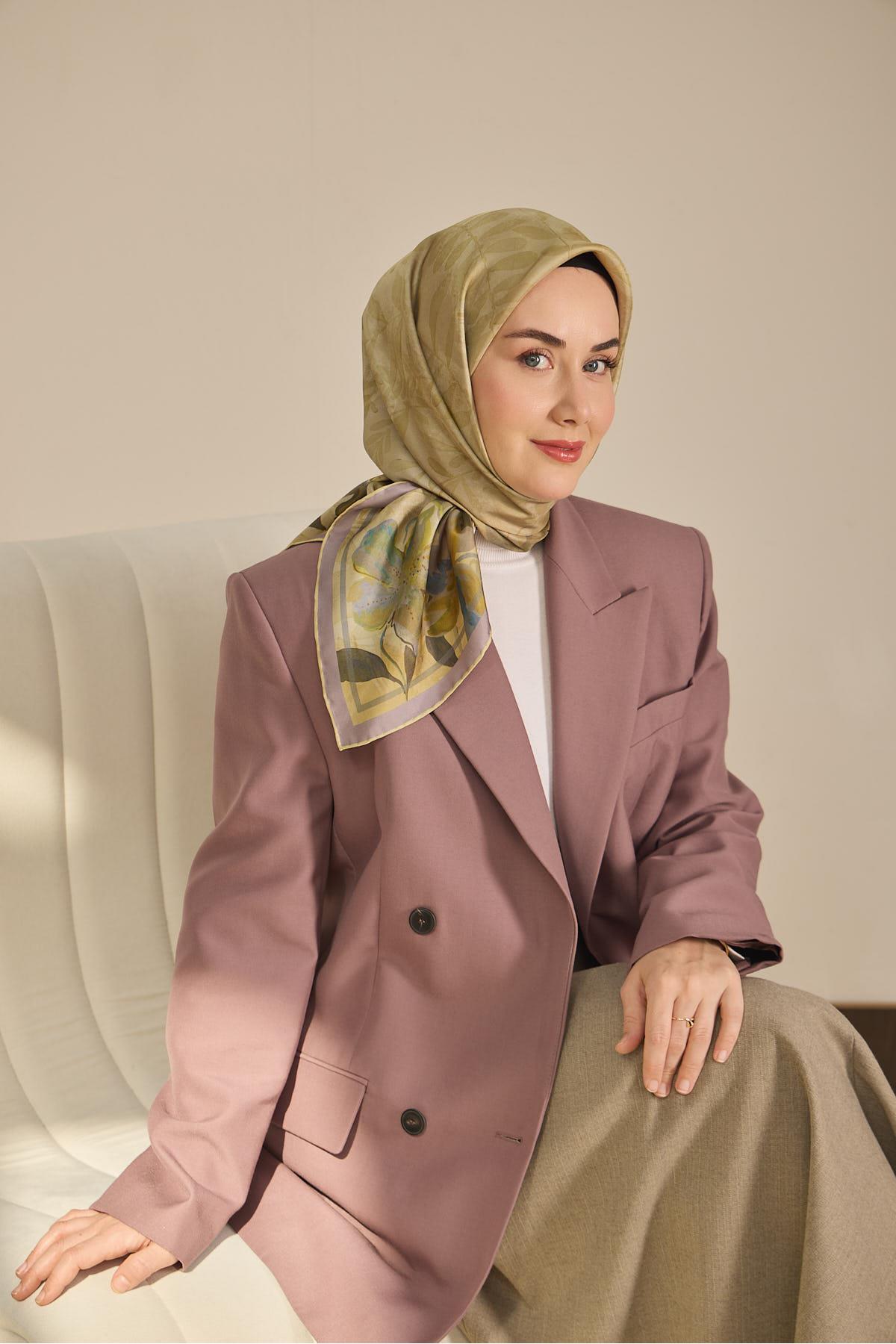 Twill İpek Eşarp 11511-11