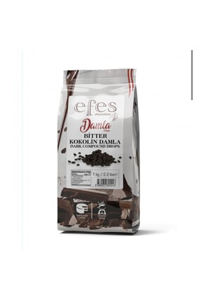Efes BİTTER DAMLA ÇİKOLATA 1 KG