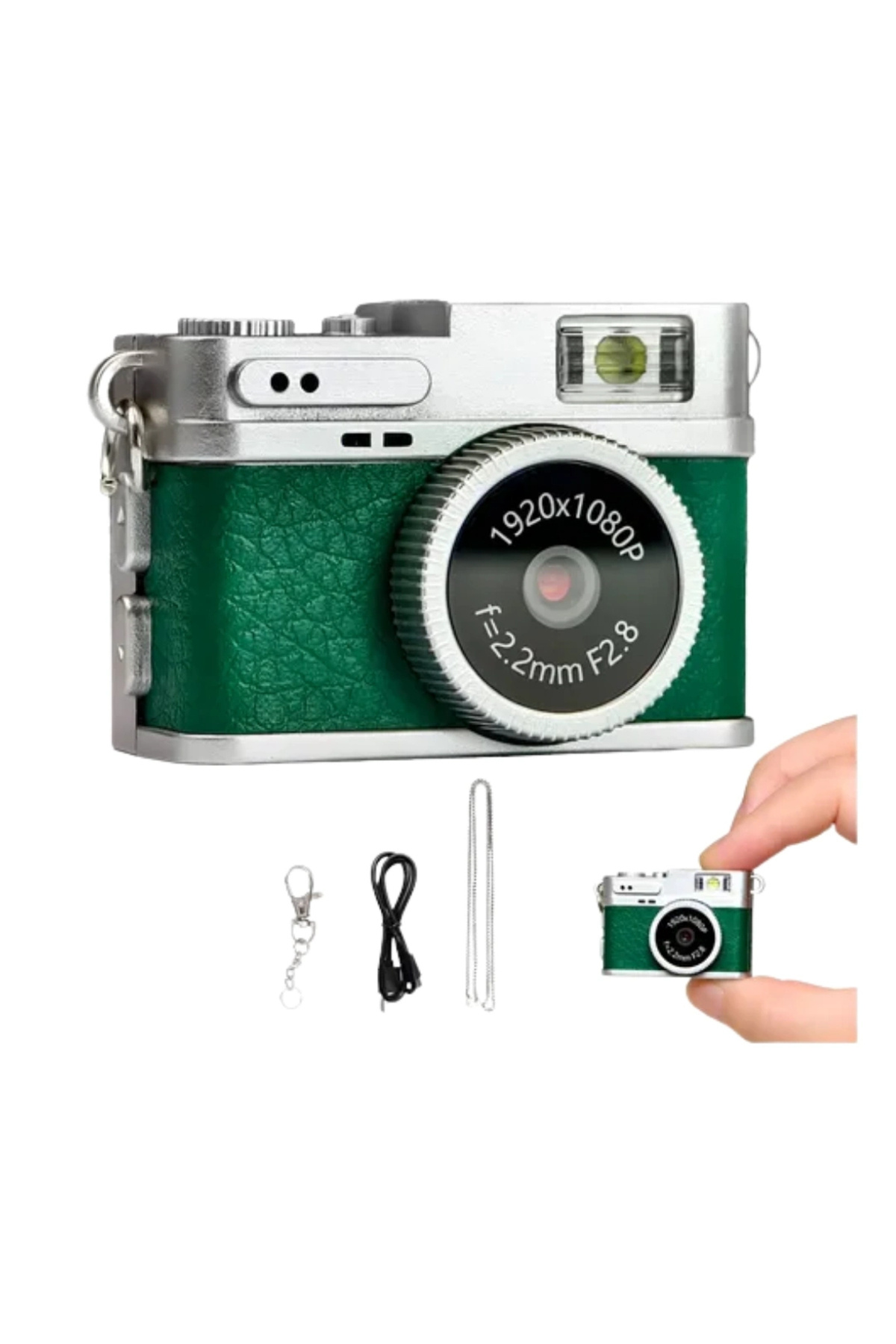 Universal Ultra Mini Dijital Fotoğraf Makinesi 4k 1080p Hd Video Çekim Cep Kamerası fotoğrafı 4 (önizleme)