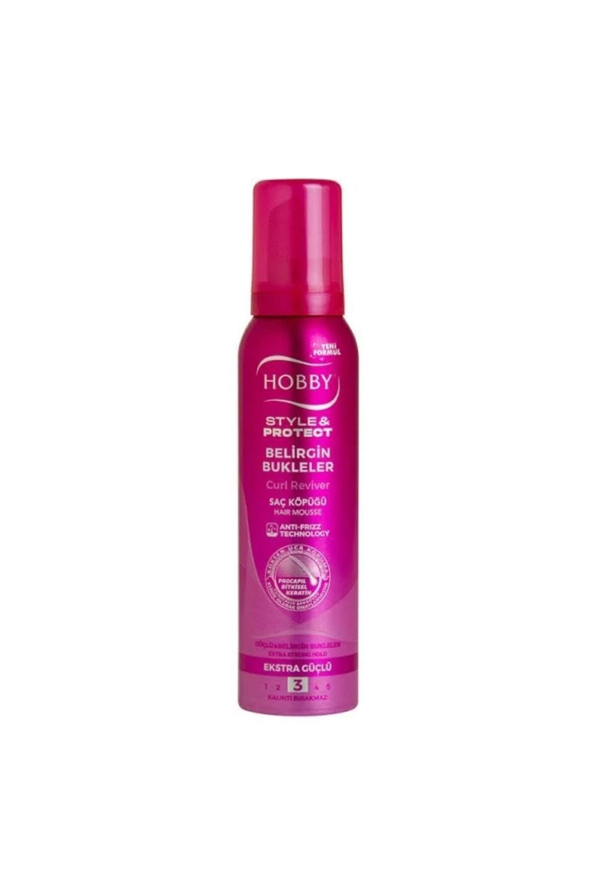 Hobby Saç Köpüğü Belirgin Bukle S ve P 150ml — B0C5X2Z8FQ