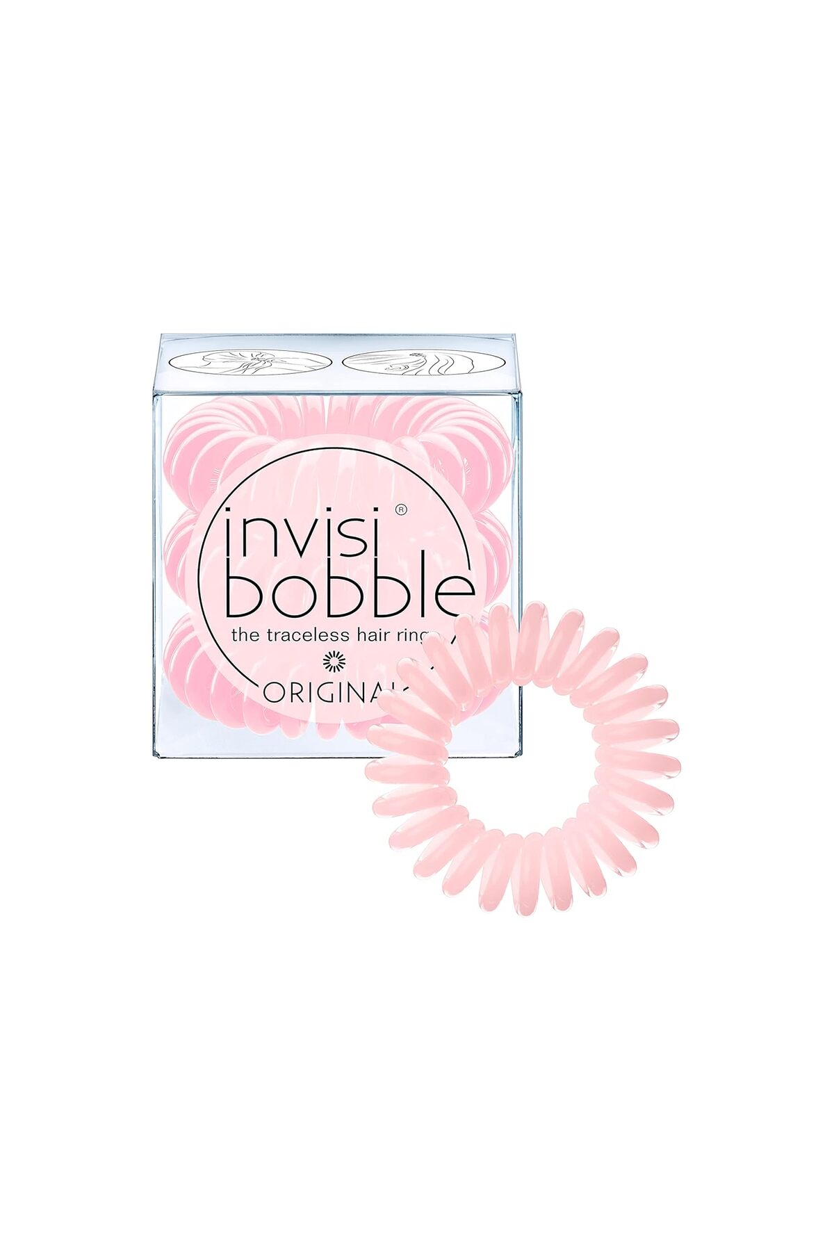 INVISIBOBBLE Original Blush Hour Saç Lastiği — B01N7UJV9H