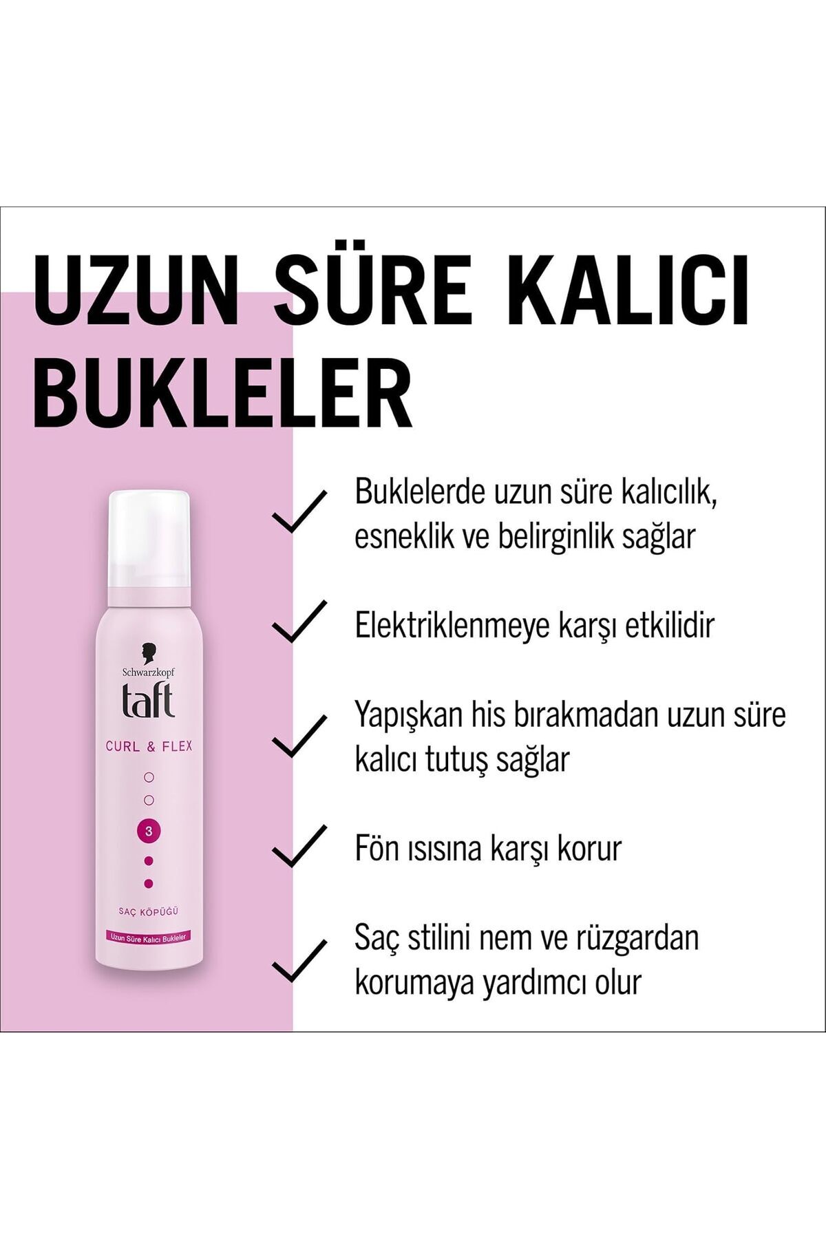 Curl & Saç Köpüğü 150 ml — EDCB09D8DQF1F — تصویر 3 از 3