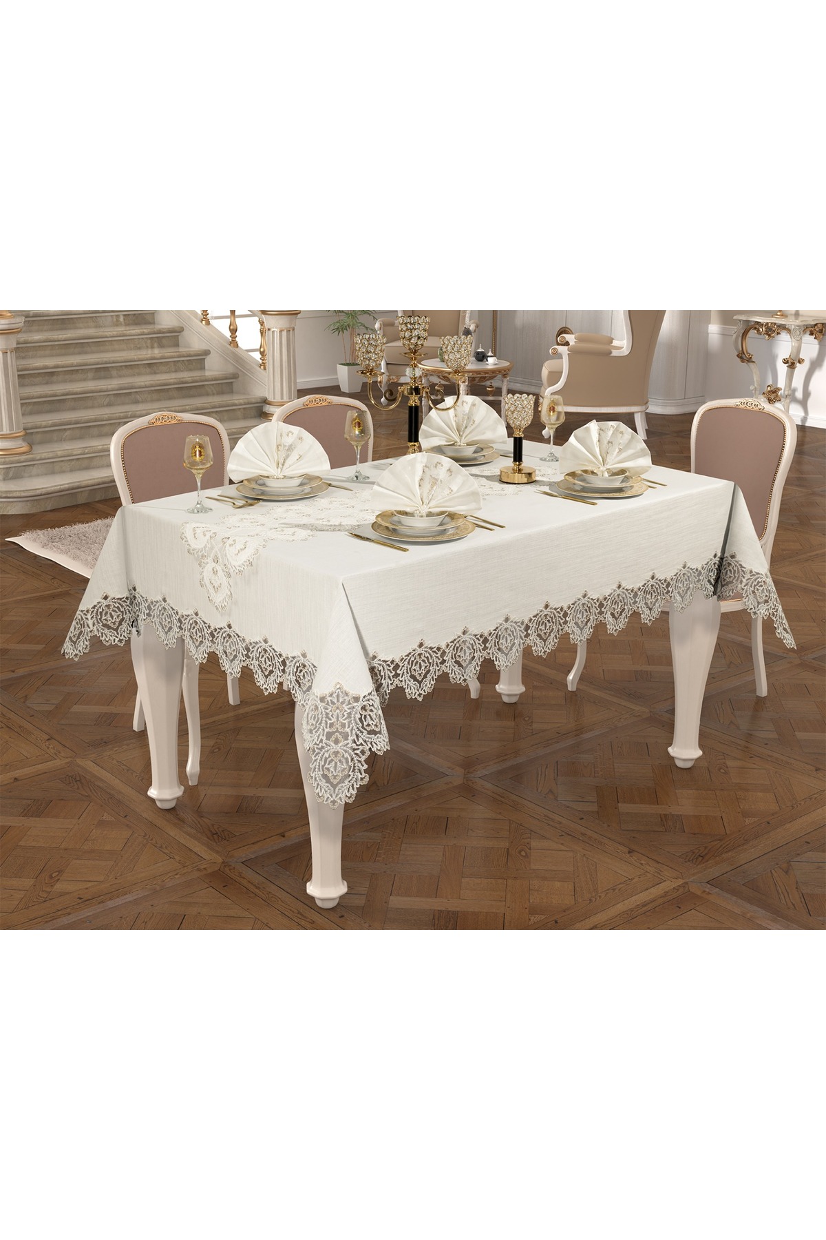 Tableware Set for 12 Persons –Carefree Tableware Set for 12 Persons Orchid 26 Pieces 160x220cm Dowry