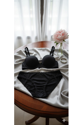 Ankaboss Dolgusuz B Cup Sütyen Külot İç Çamaşırı Takımı