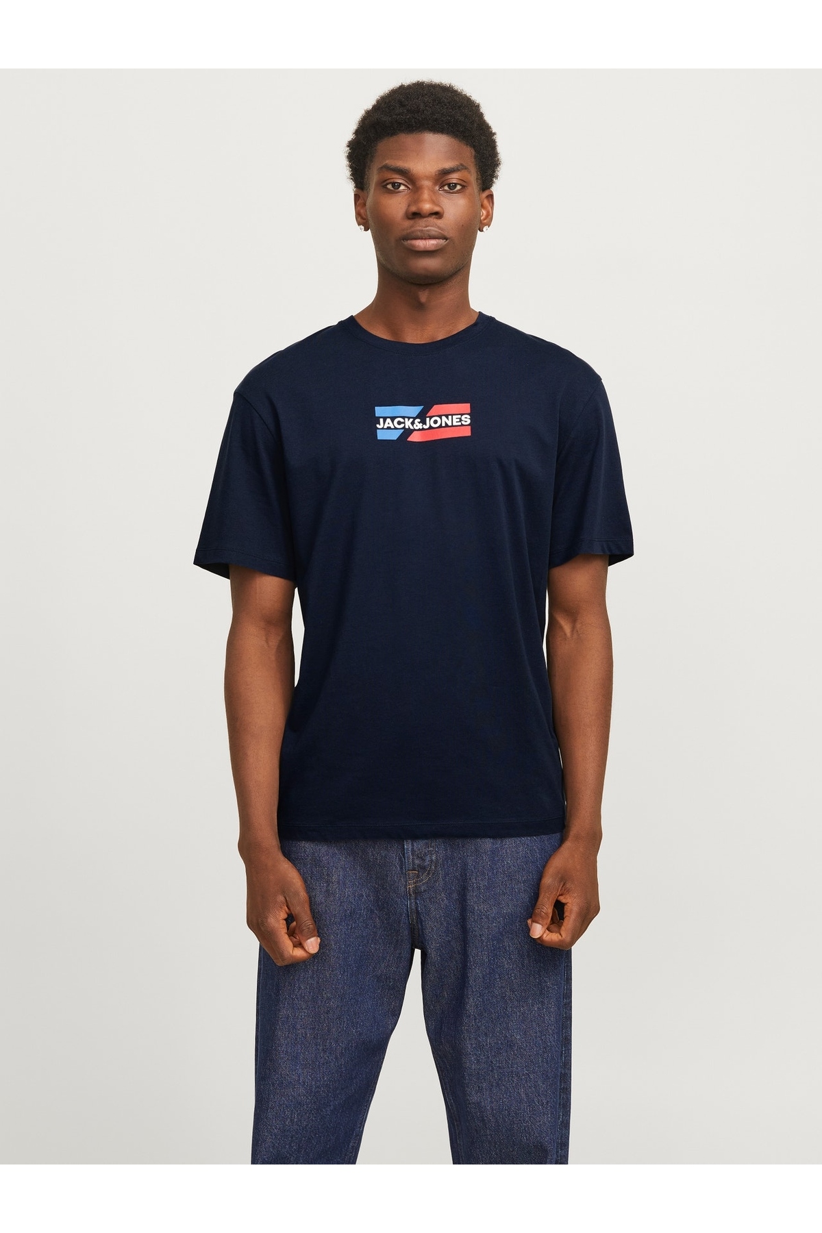 تی‌شرت مردانه طرح‌دار Jjcorp مدل Sky Captain کد ۱۲۲۶۸۴۱۵ جک اند جونز تی شرت Jack & Jones