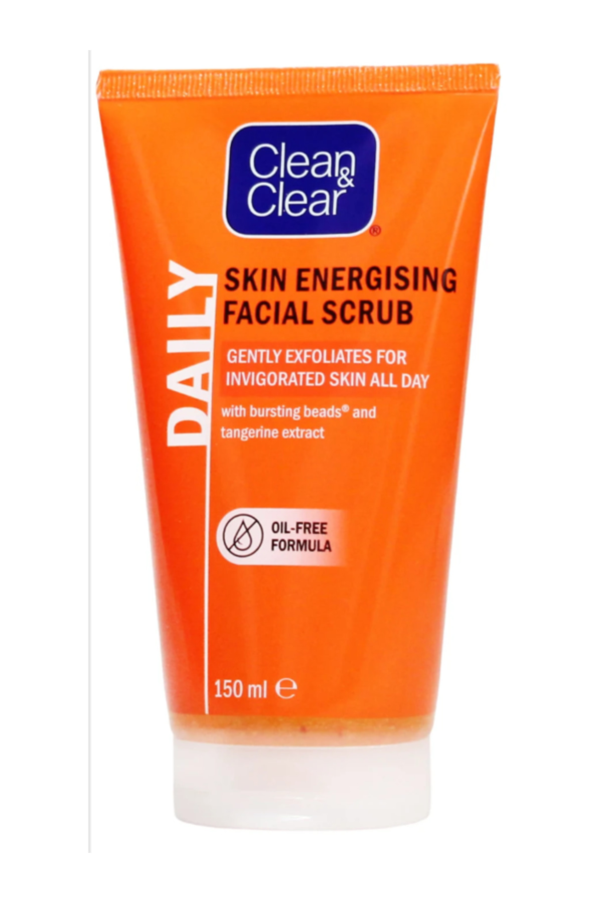 Clean & Clear Daily Skin Energising Facial Scrub 150 ml Canlandırıcı Yüz Peelingi — 3574660658606