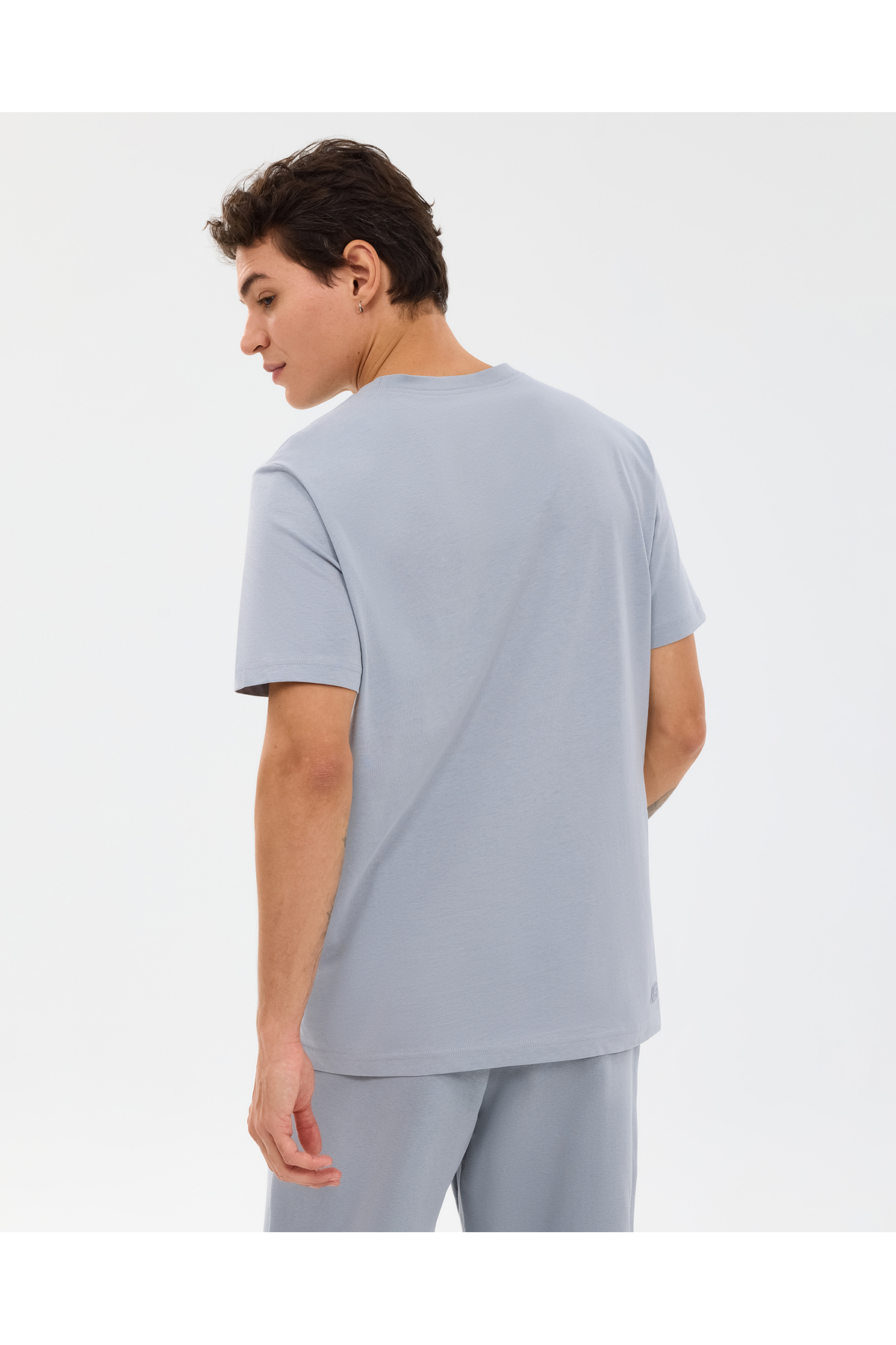 SKECHERS M Essential T-Shirt Erkek Gri Tshirt S2510017-4256 görsel 3