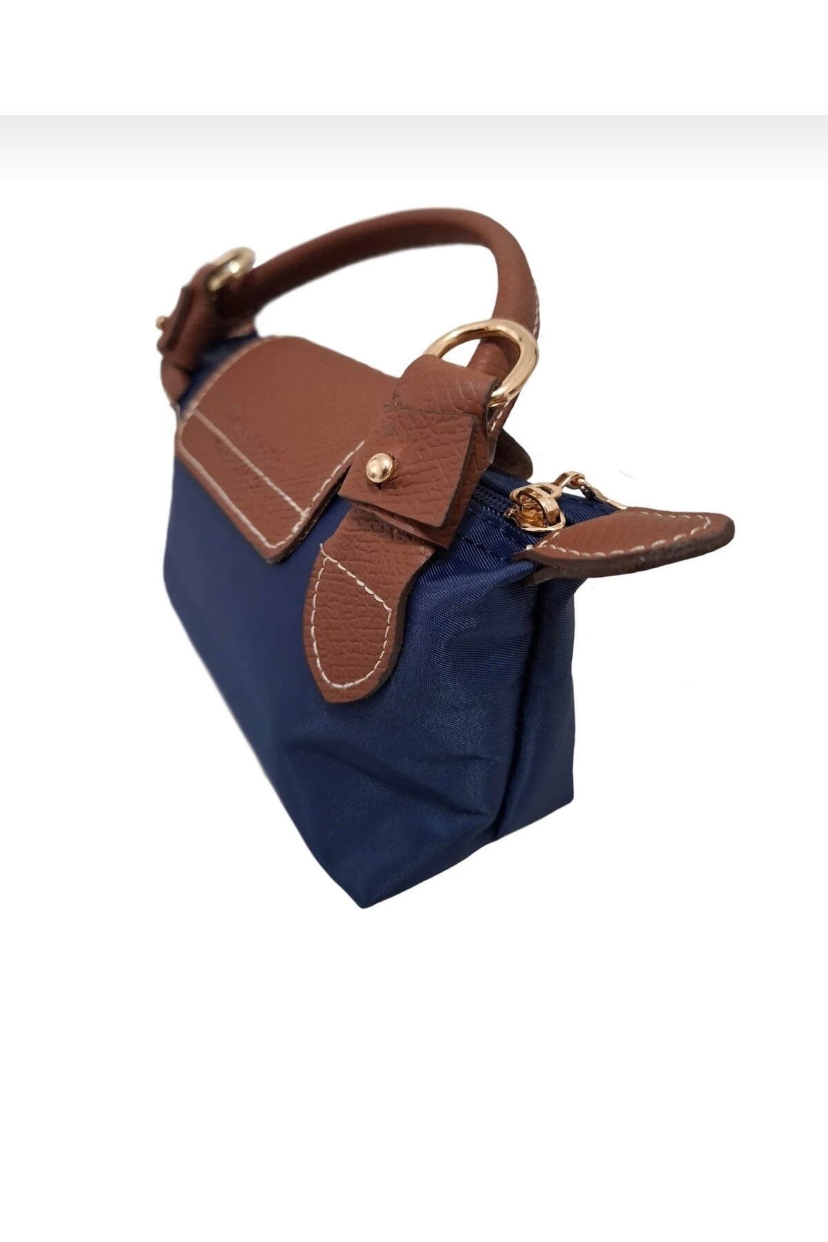 Timeless Le pliage Xs Pounch Kanvas Kese Kadın el ve omuz çantası görsel 3