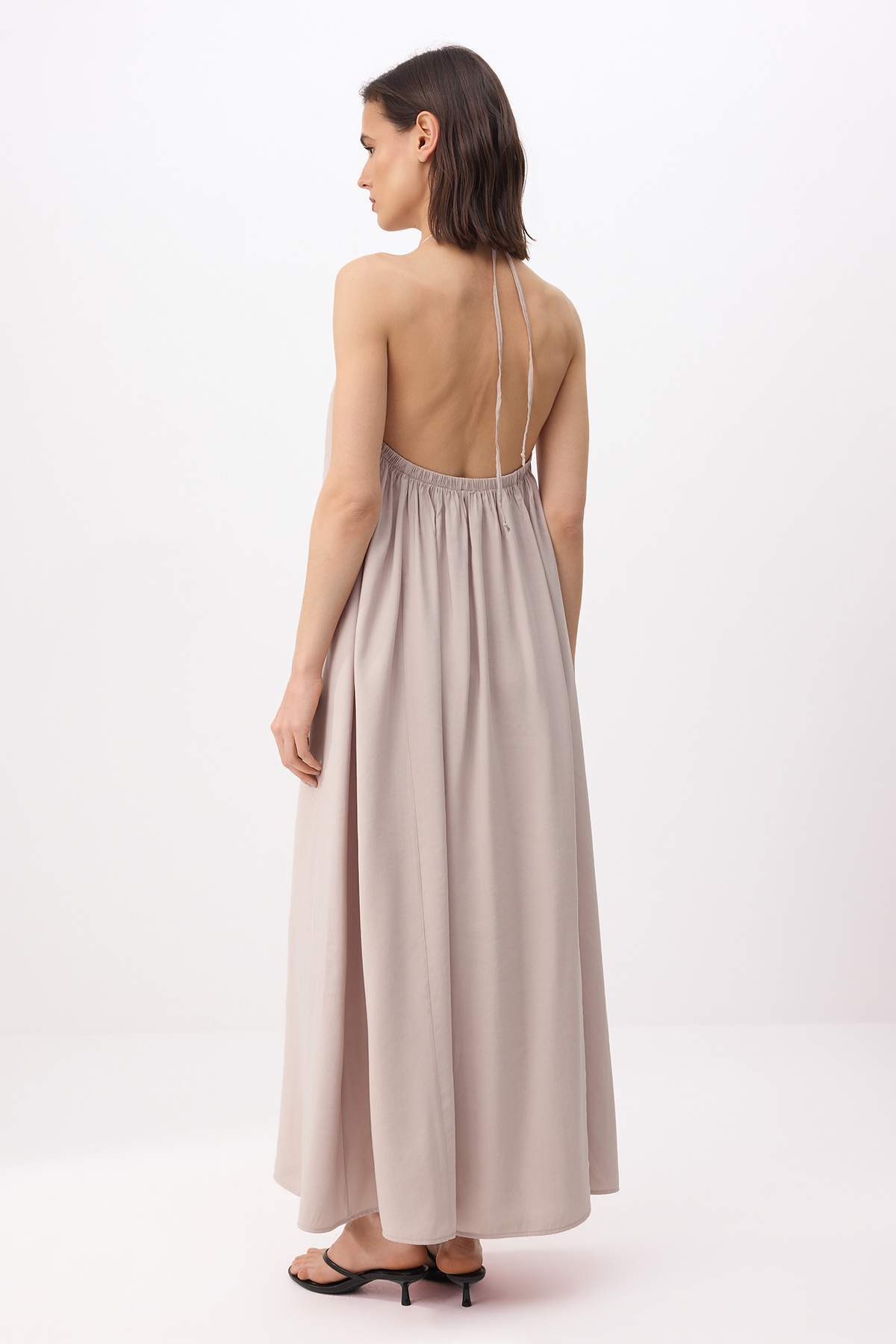 trendyolmilla-womens-gray-flat-maxi-sleeveles