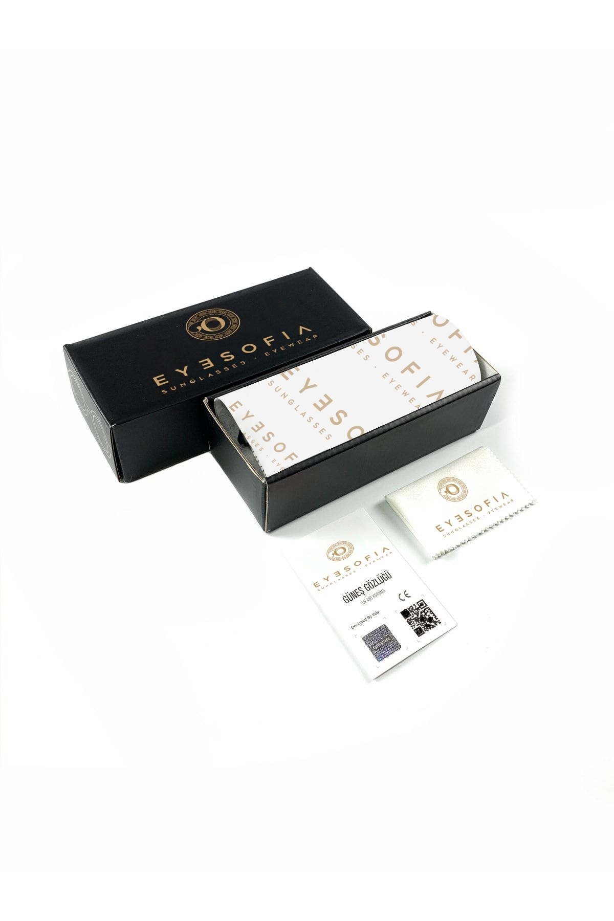 Eyesofia  Dika Kristal Lath Kahverengi Unisex Lüx Güneş Gözlüğü - Görsel 8