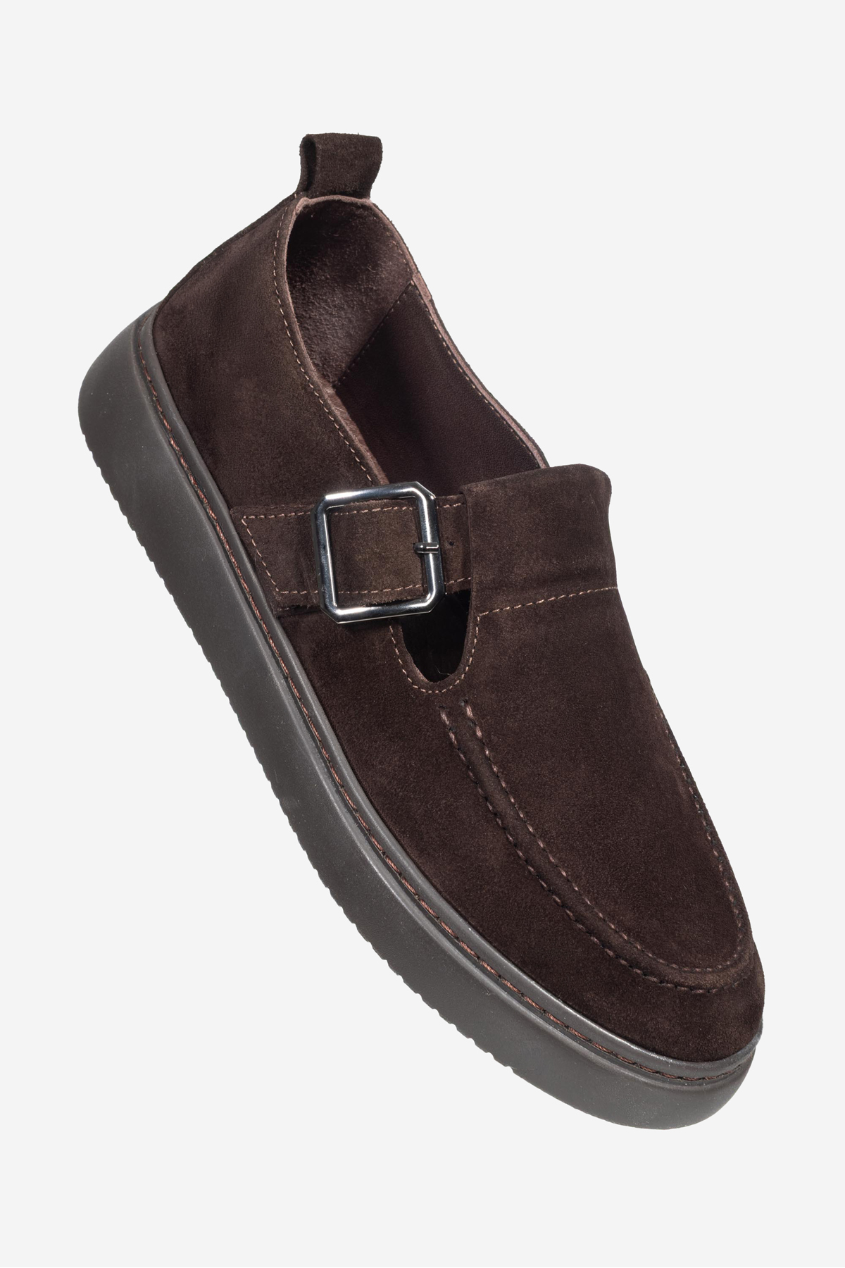 SELİN SOYLU  Kahve Hakiki Deri Kadın Günlük Ayakkabı , Kadın Casual Ayakkabı - Görsel 4