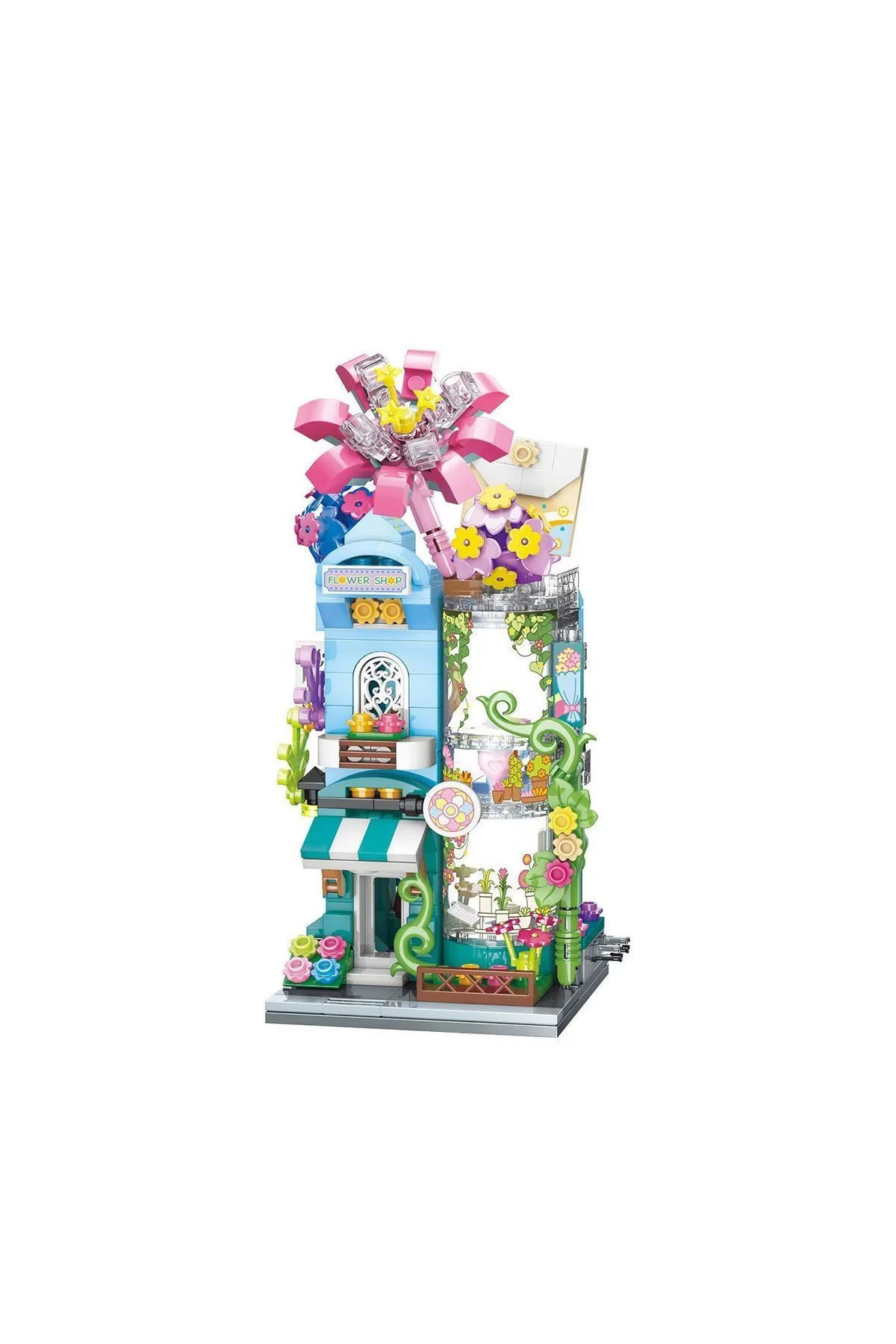 Genel Markalar KP28016 Keeppley Grenness Flower Store Blok Seti fotoğrafı 2 (önizleme)