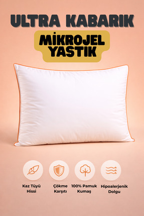 PRIMEPATH Mikrojel Buffer Yastık – Ultra Kabarık, Kaz Tüyü Hissi & Çökme Karşıtı