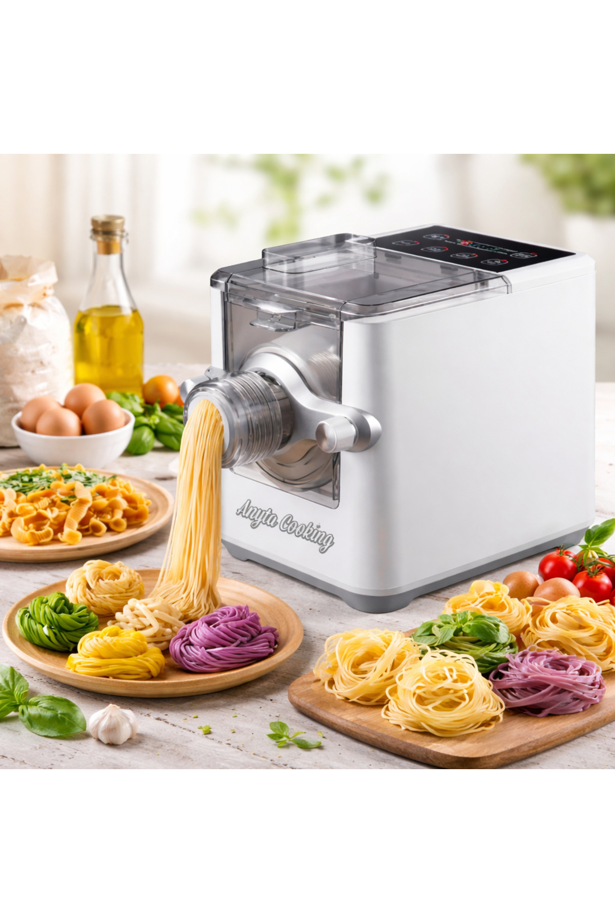 Anyta Cooking Mașină automată de făcut paste PastaPro, 300W –- Trendyol